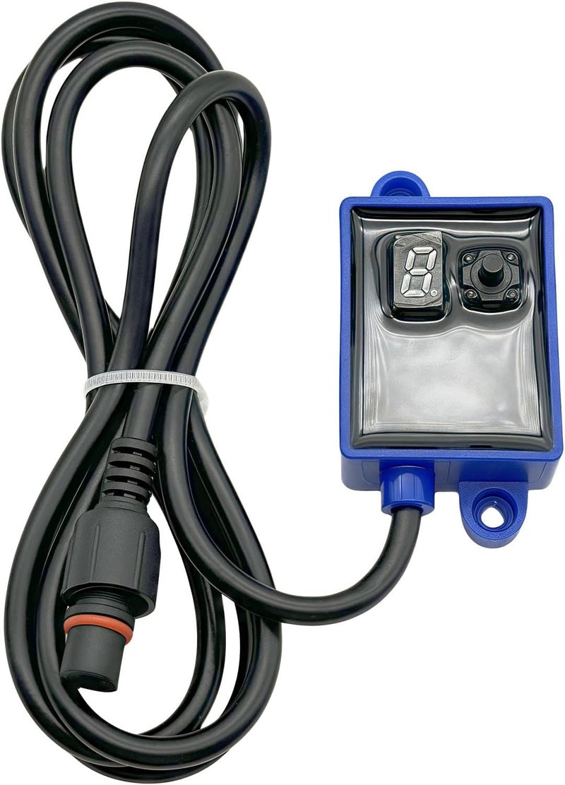 GallopingKnight 6 Pin Racing DC CDI Box Motorcycle Ignition Control Unit For GY6 50 125 150 200 250cc Scooter Moped ATV with 1M Long Wire 9-Stage Digitally Adjustable - Image 3